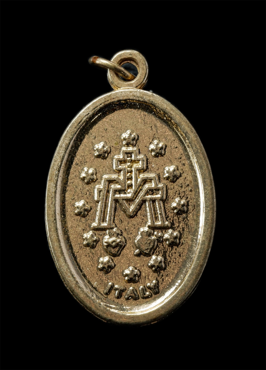 12May24 (166)p.jpg - เหรียญพระแม่มาเรีย ประเทศ อิตาลี เนื้อโลหะ กะไหล่ทอง(องค์ที่2) | https://kamulet.in.th